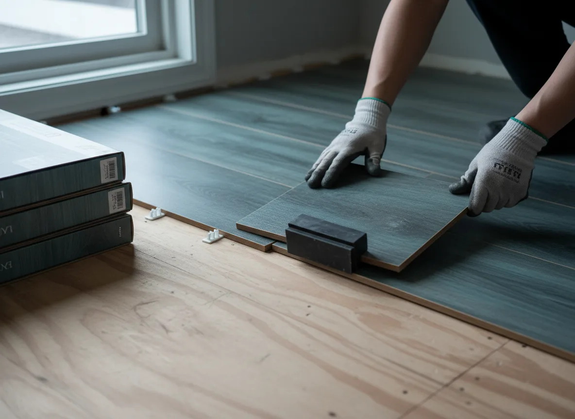 Luxury Vinyl Plank Installation company in Fisher, LA